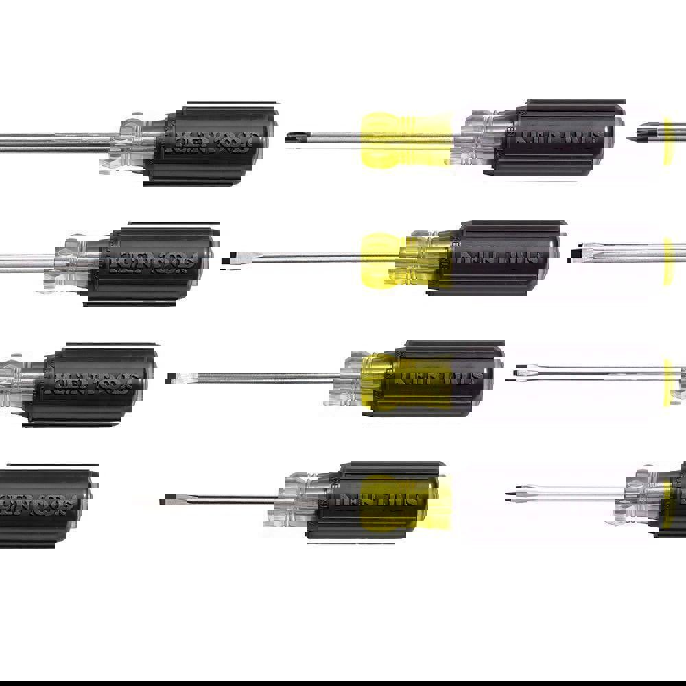 Screwdriver Set: 4 Pc, Cabinet, Keystone & Phillips